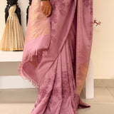Mila Buttercup Vanasingaram Pallu Kanchi Silk Saree