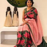 Mila Petal Twist Kanchipuram Silk Saree