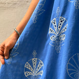 Zephyr Azure Embroidered Kurta Set