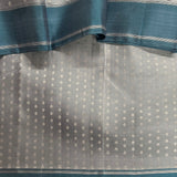 Meera Dusty Blue Kanchipuram Silk Saree