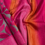 Veena parijath tussar saree