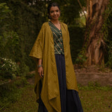 Green silk overlay