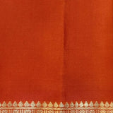 Vera - Apple green kanchipuram silk saree with mustard border