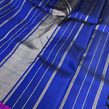 Vera royal blue purple kanchipuram silk saree