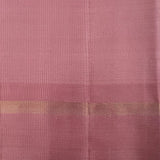 Tejasvi green dusty pink thread woven Kanchipuram silk saree