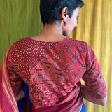 Red cotton jwala blouse
