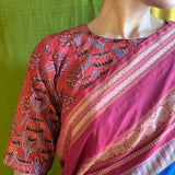 Red cotton jwala blouse