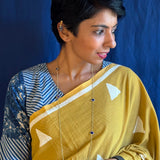 Blue cotton jwala blouse
