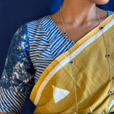 Blue cotton jwala blouse
