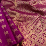 Meera kamadhenu Kanchipuram silk saree