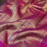 Yaazhi design kanchipuram silk saree
