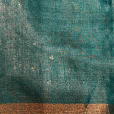 Sequinned tissue saree