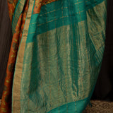 Maya Chrysanthemum tussar saree