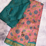 Maya Chrysanthemum tussar saree