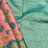 Maya Chrysanthemum tussar saree