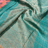 Maya Chrysanthemum tussar saree