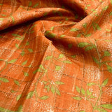 Maya Chrysanthemum tussar saree