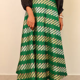 Silk brocade skirt