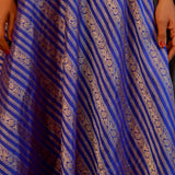 Silk brocade skirt