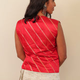 Silk brocade skirt