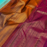 Meera double pallu kanchipuram silk saree