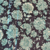 Ombre tussar handpainted saree