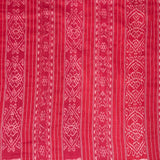 Temple Bordered Tussar Silk Saree - Red