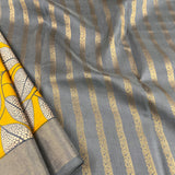 Mila foliage kanchi silk saree
