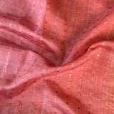 Silk sequinned saree