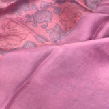 Orchid Pink Organza flip saree
