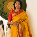 Mohana Rudraksham Motif Kanchipuram Silk Saree