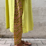 Green Embroidered Kurta Set