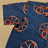 Blue Circular Mask Men's Shirt