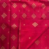 Ranya checked organza korvai kanchipuram silk saree