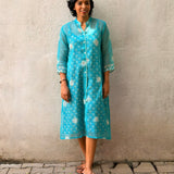 Kota Printed Overlay Dress