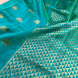 Mishrita snow white organza saree