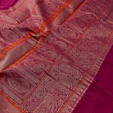 Leheriya bordered kanchi cotton saree