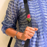Blooming Tulip Brooch - Pink