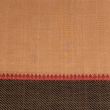 Leheriya bordered kanchi cotton saree