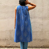 Zephyr Azure Embroidered Kurta Set