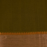 Leheriya bordered kanchi cotton saree