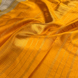 Mila checked triangles kanchipuram silk saree