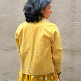 Zephyr Polka Pop Dress - Yellow