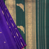 Vera Rudraksham Kanchi Silk Saree - Purple