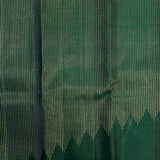 Nihira Dark Green Kanchipuram Silk Saree