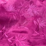 Embroidered organza saree
