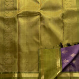 Sumangala Zari Checks Kanchipuram Silk Saree