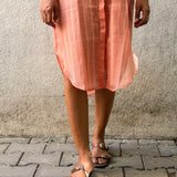 Kota Peach Overlay Dress