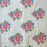 Tussar petit point saree
