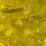 Embroidered organza saree